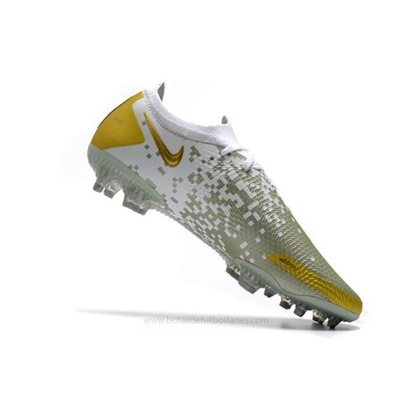 Nike Phantom Gt Elite Fg Vit Guld